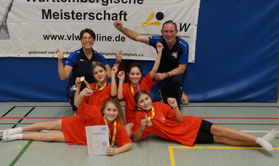 U12w wird 2. bei den Württembergischen Meisterschaften