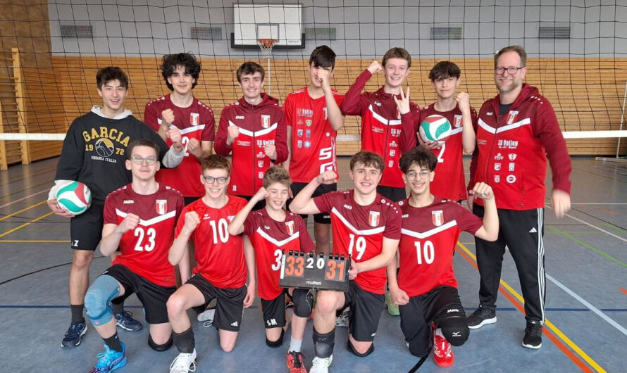 U17m für Bezirksmeisterschaft qualifiziert